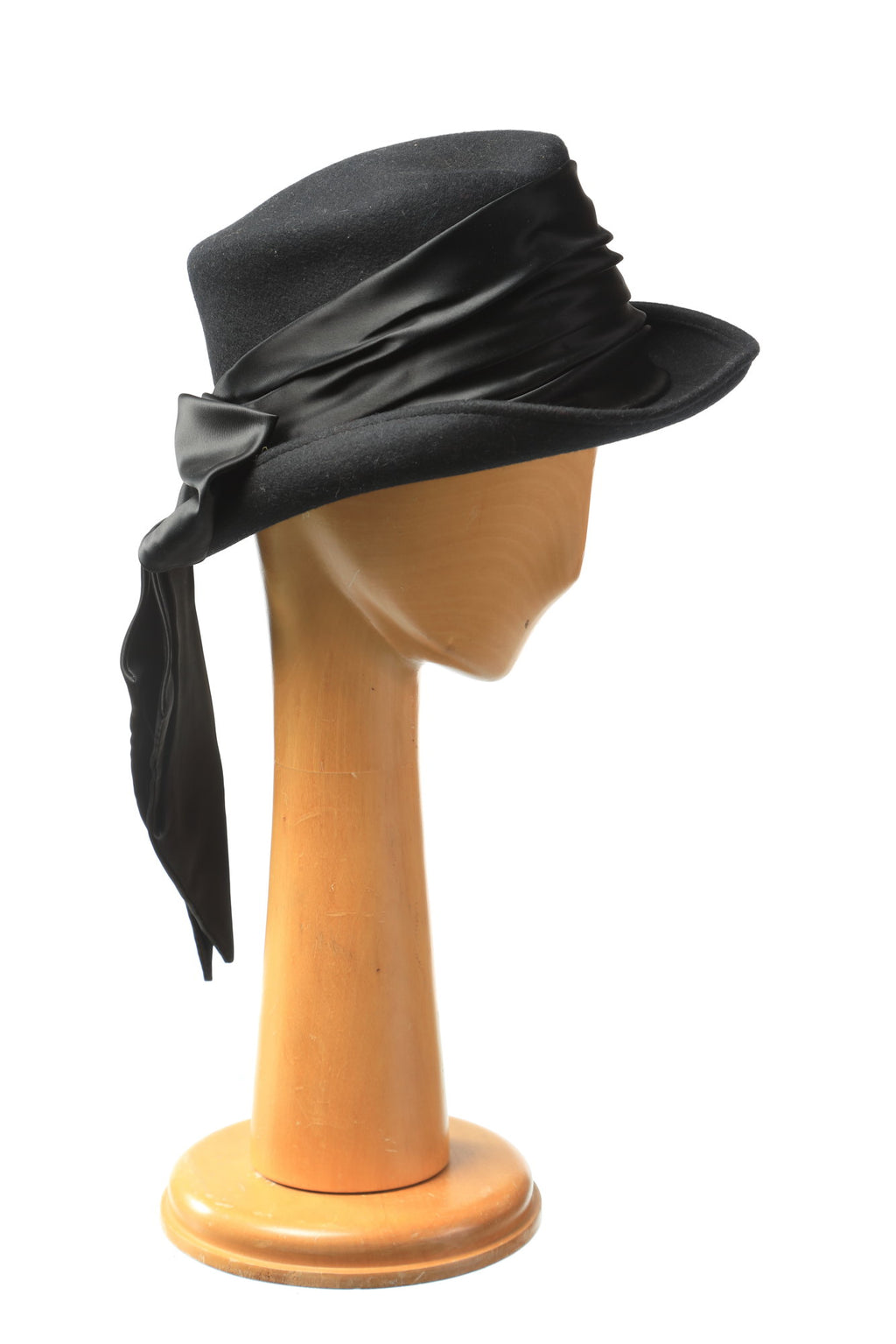 Cappello da amazzone feltro nero