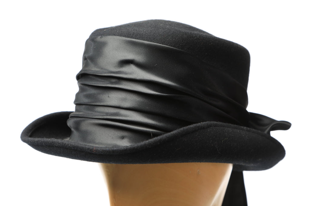 Cappello da amazzone feltro nero
