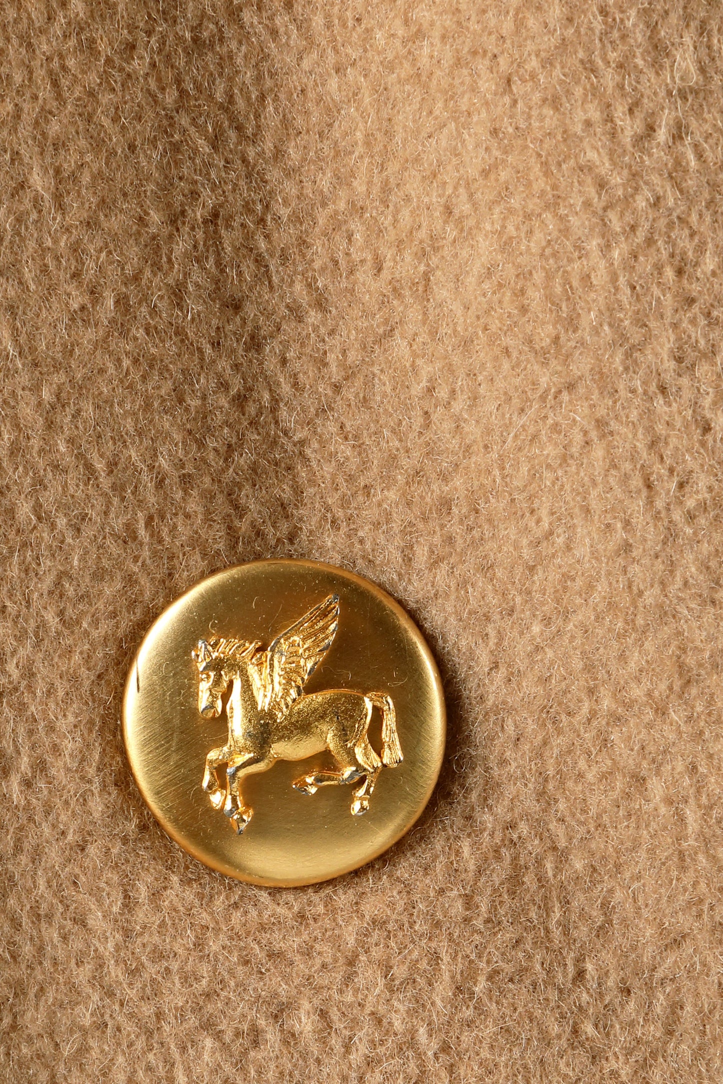 Camel Hermes coat