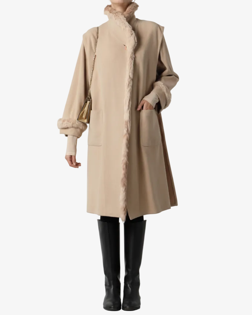 80s wool coat