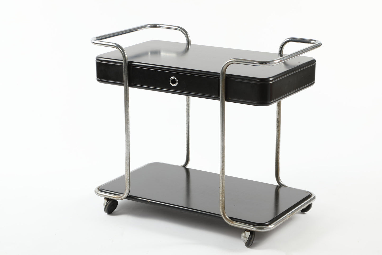 Black and chrome 70s trolley