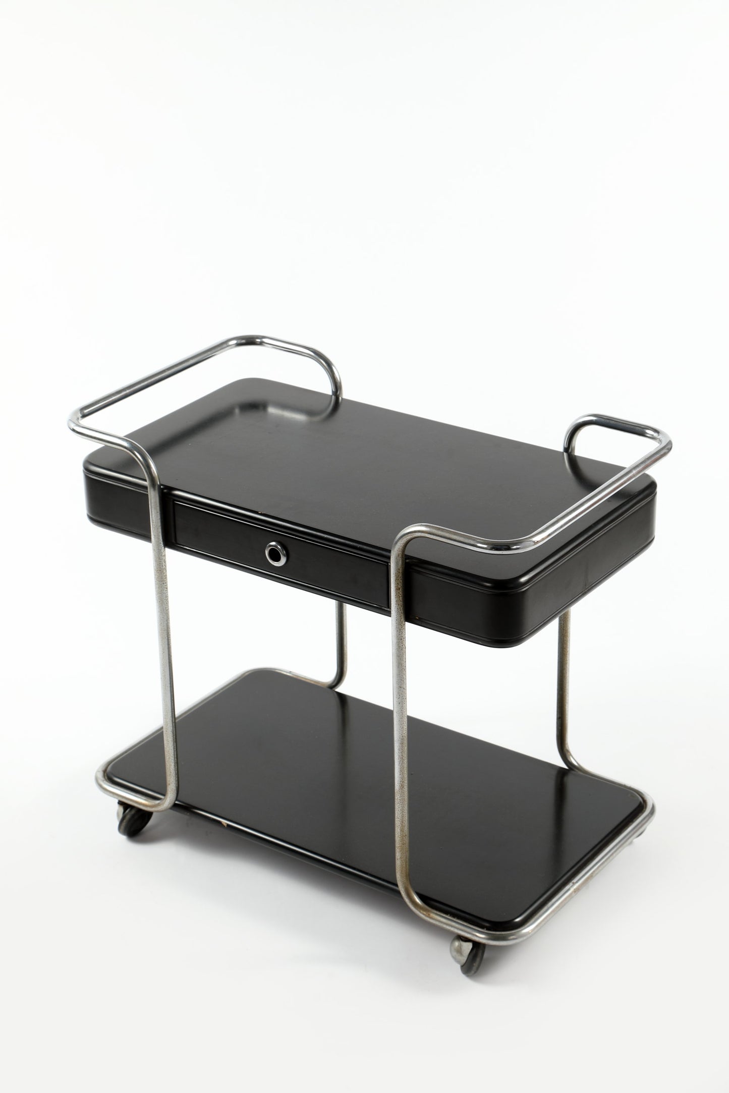 Black and chrome 70s trolley