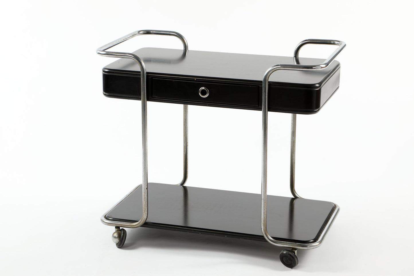 Black and chrome 70s trolley