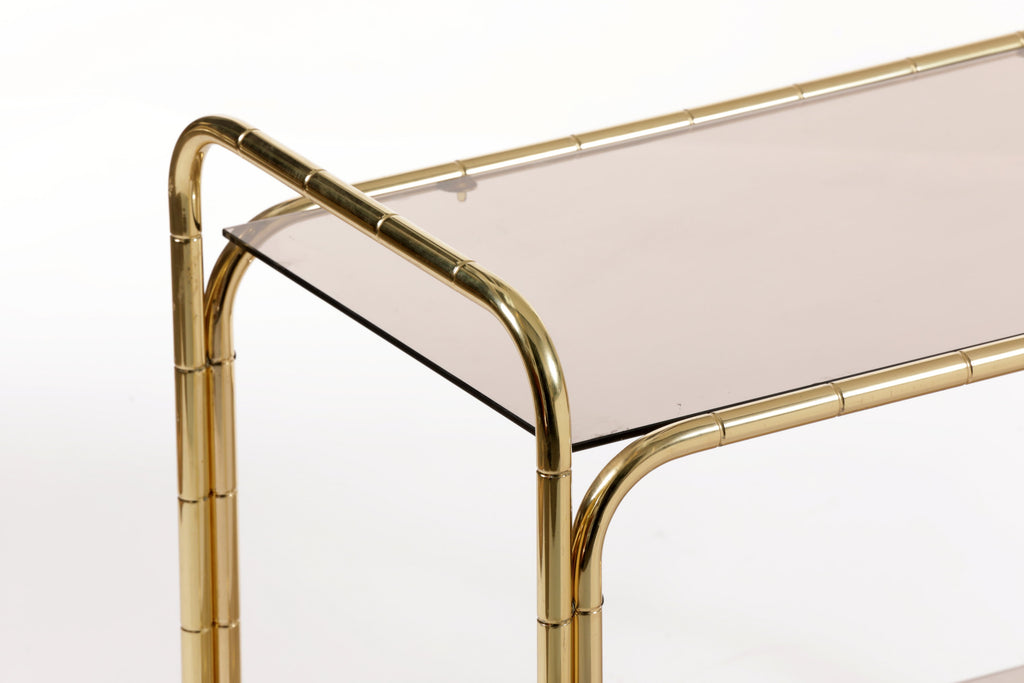 Carrello ottone anni 70