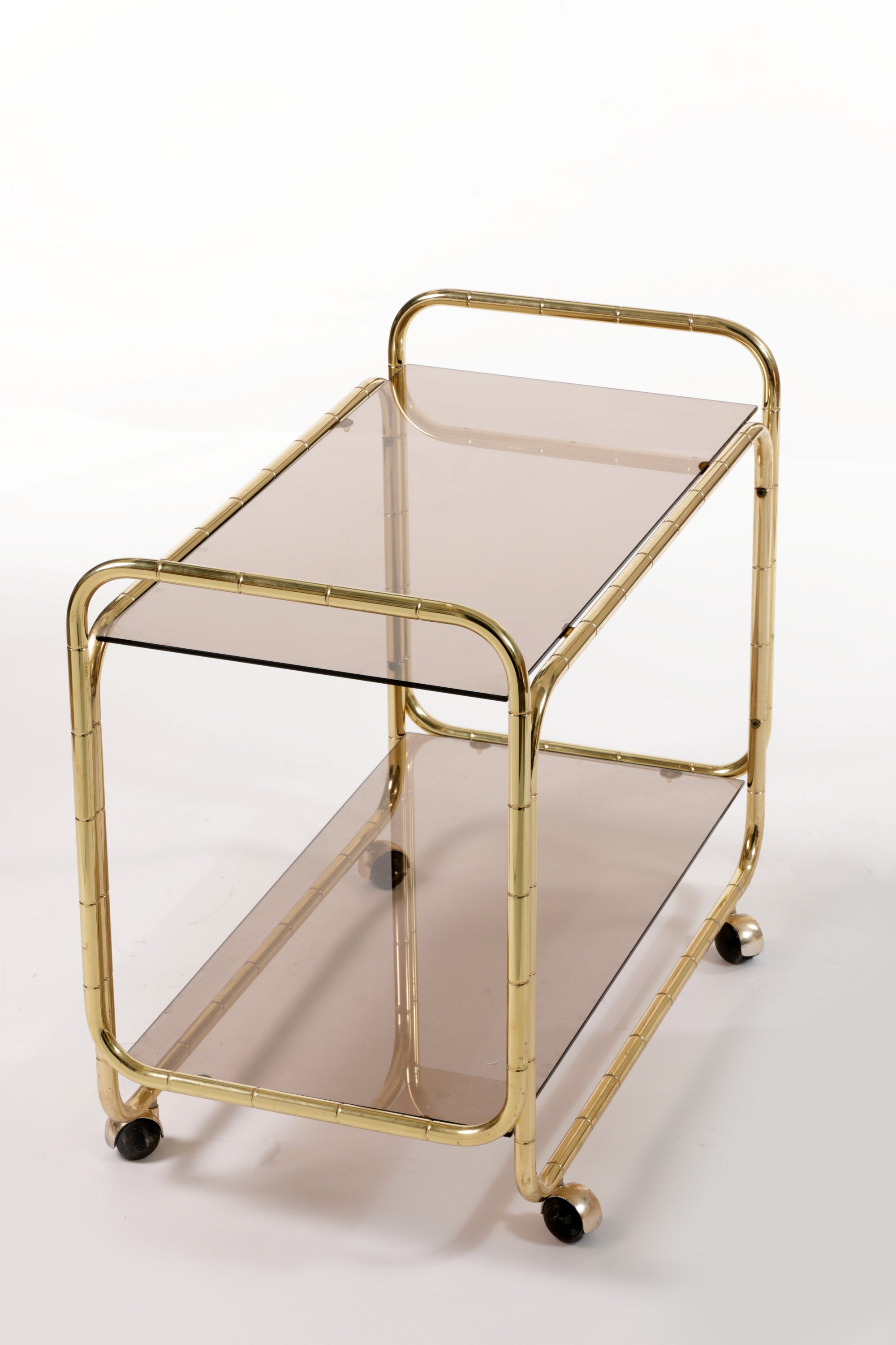 Carrello ottone anni 70