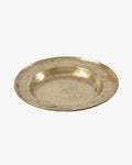 Round brass centerpiece 70s