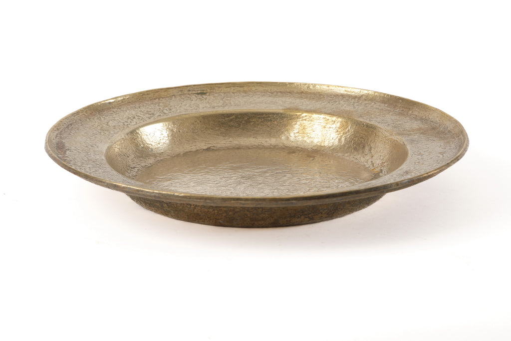 Round brass centerpiece 70s