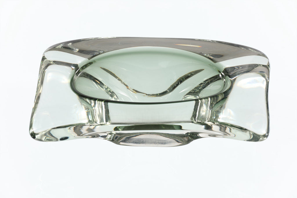 Smoked Murano glass centerpiece
