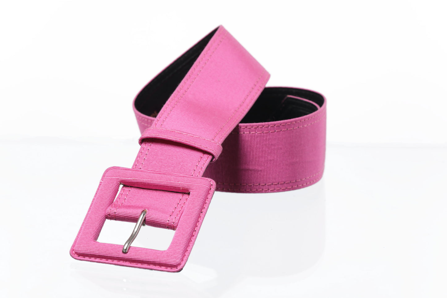 Yves Saint laurent gros fuchsia belt