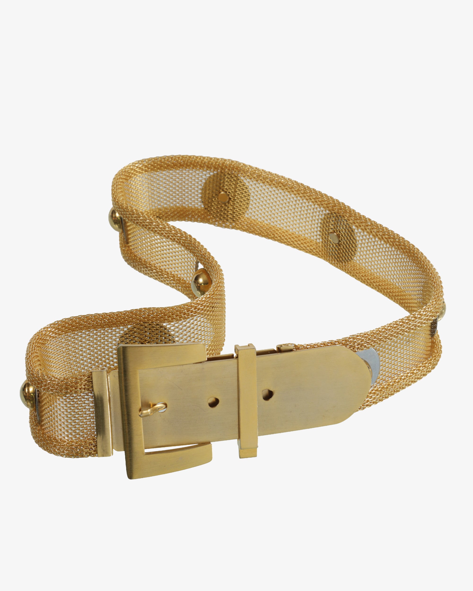 Cintura anni 80 metallo dorato