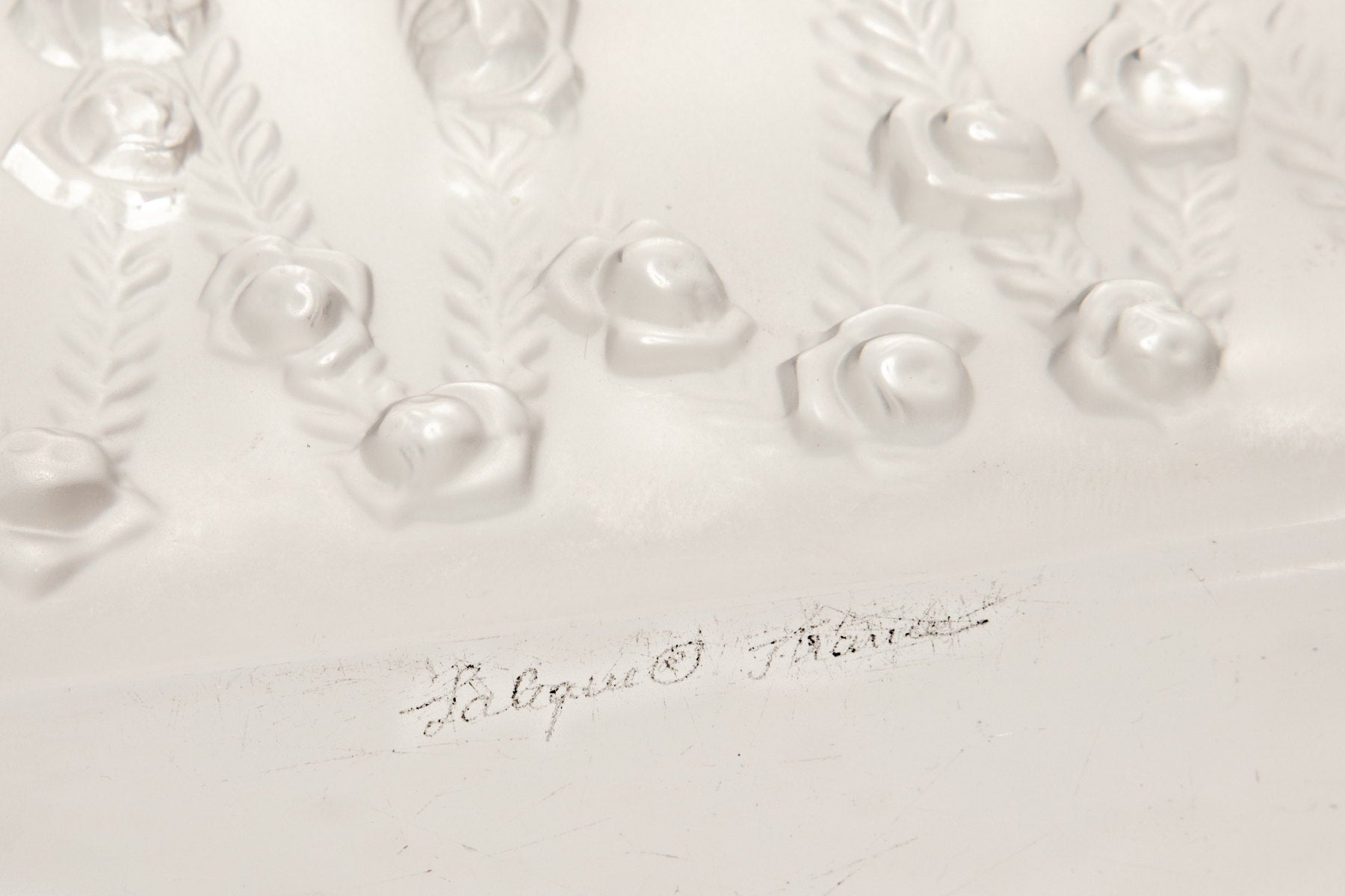 Lalique Rose bowl
