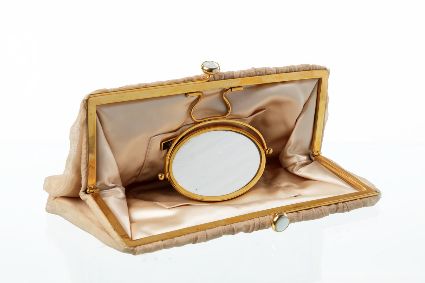 Clutch da sera in organza anni 60