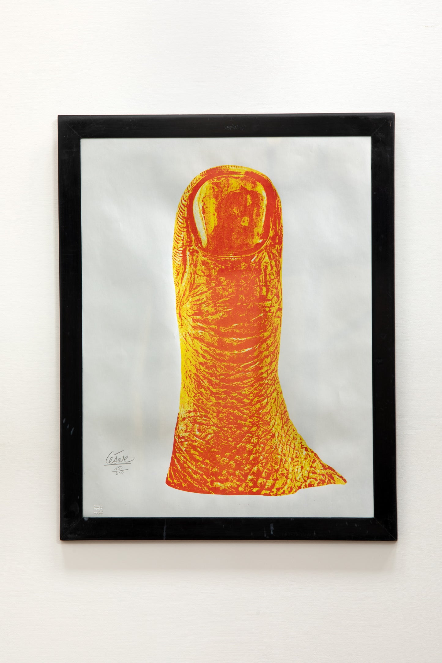 Screenprint "Le Pouce" Cesar Baldaccini circa 1980