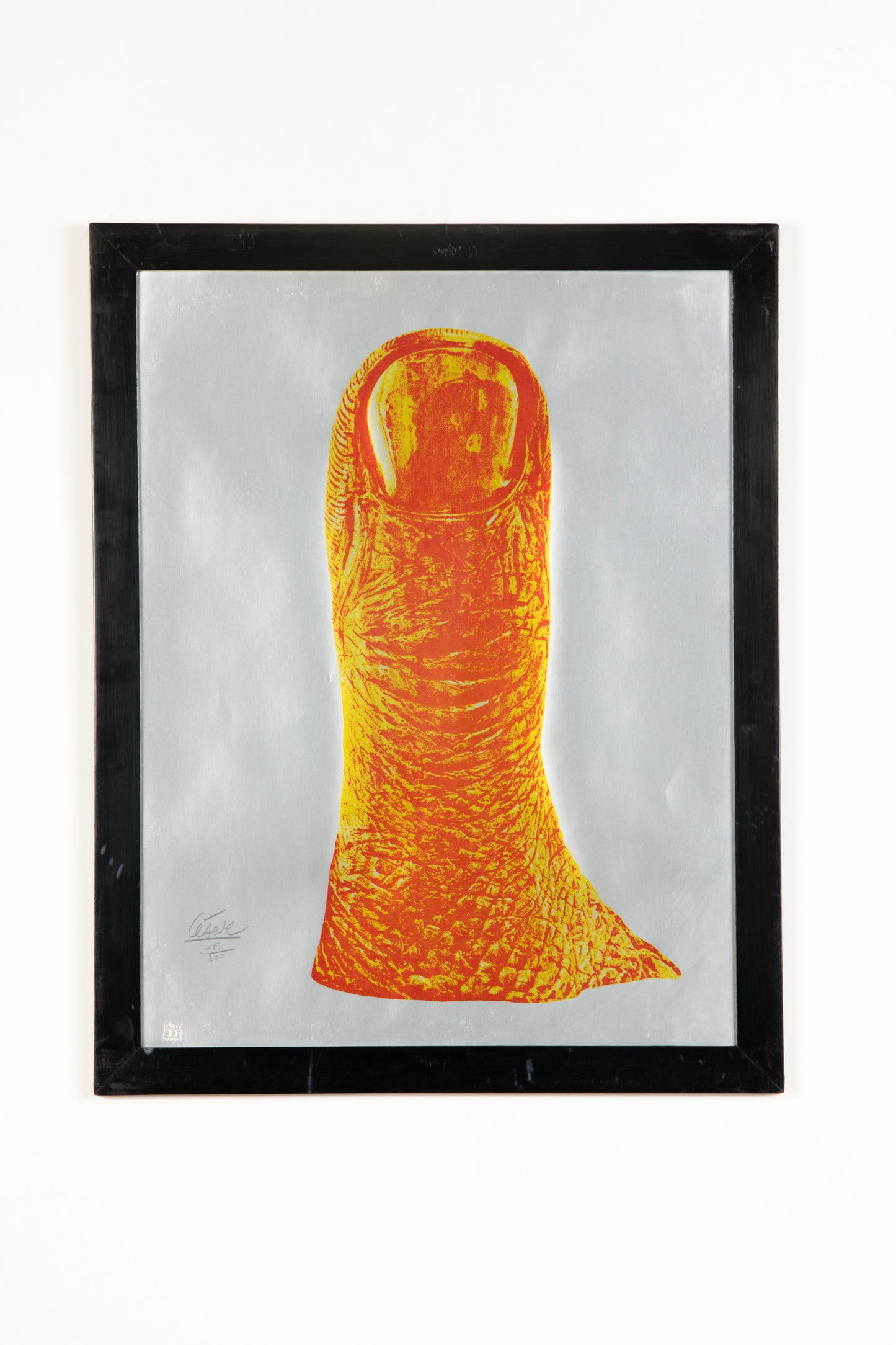 Screenprint "Le Pouce" Cesar Baldaccini circa 1980