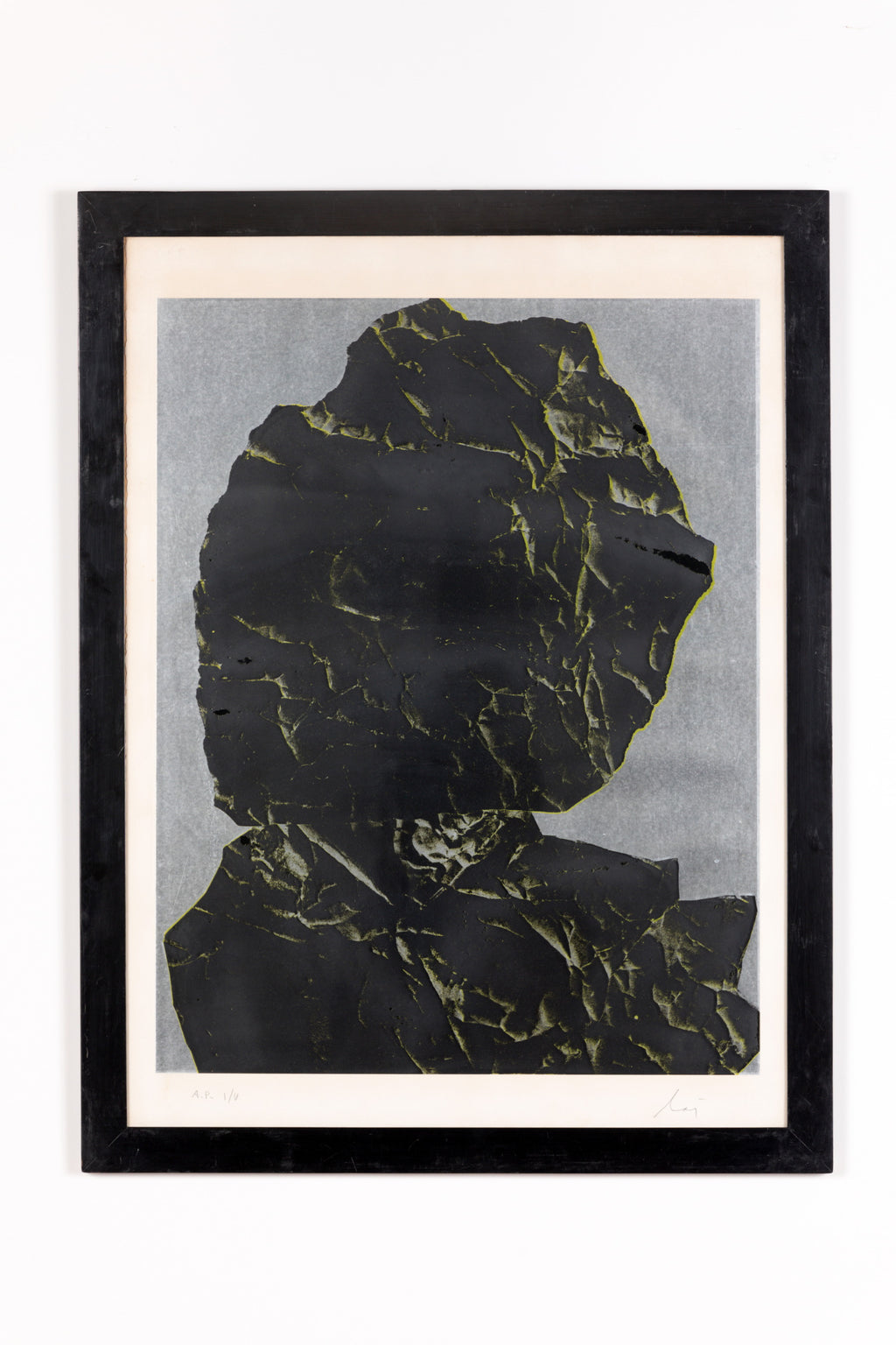 Serigrafia Enrico Baj Untitled 1975