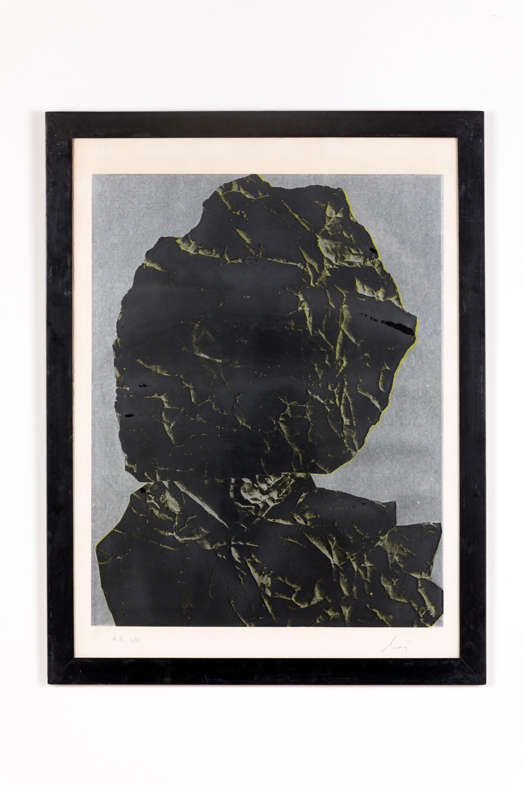 Serigrafia Enrico Baj Untitled 1975