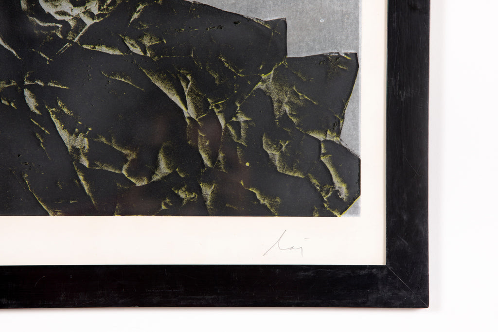 Serigrafia Enrico Baj Untitled 1975