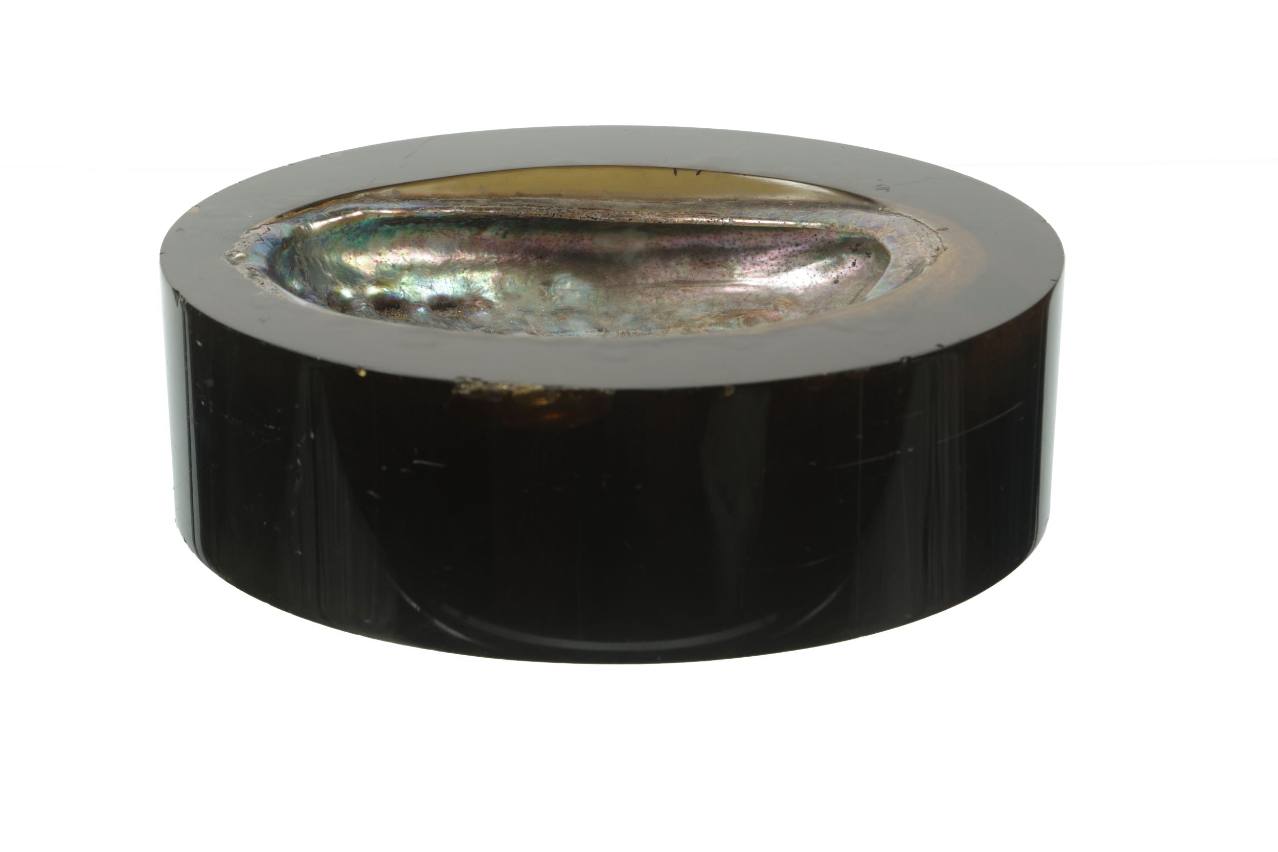 Shell drowned in smoked plexiglass 70s