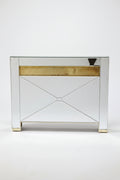 Small radiator cover console from the 50s