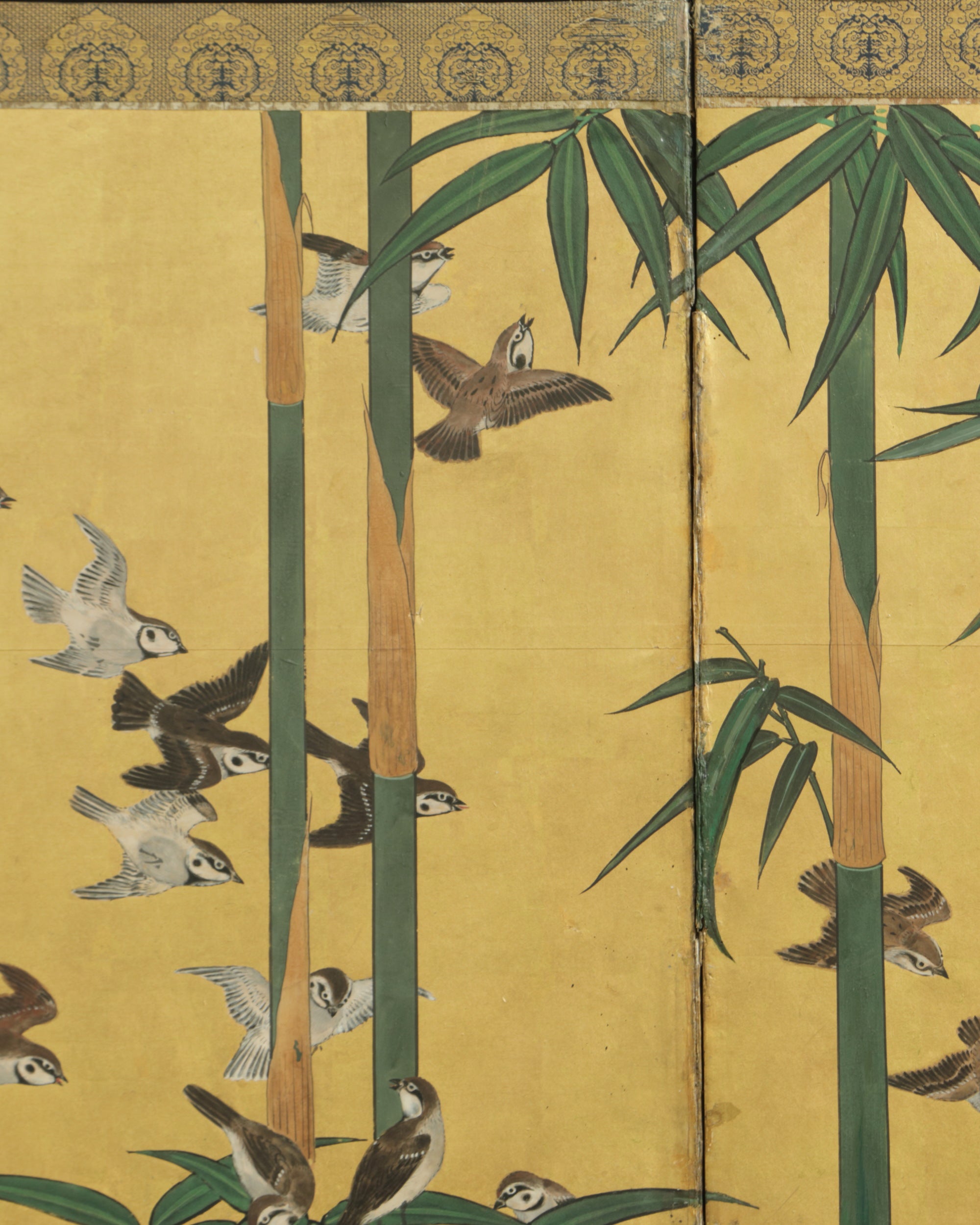 Coppia Byōbu Take-ni-Suzume