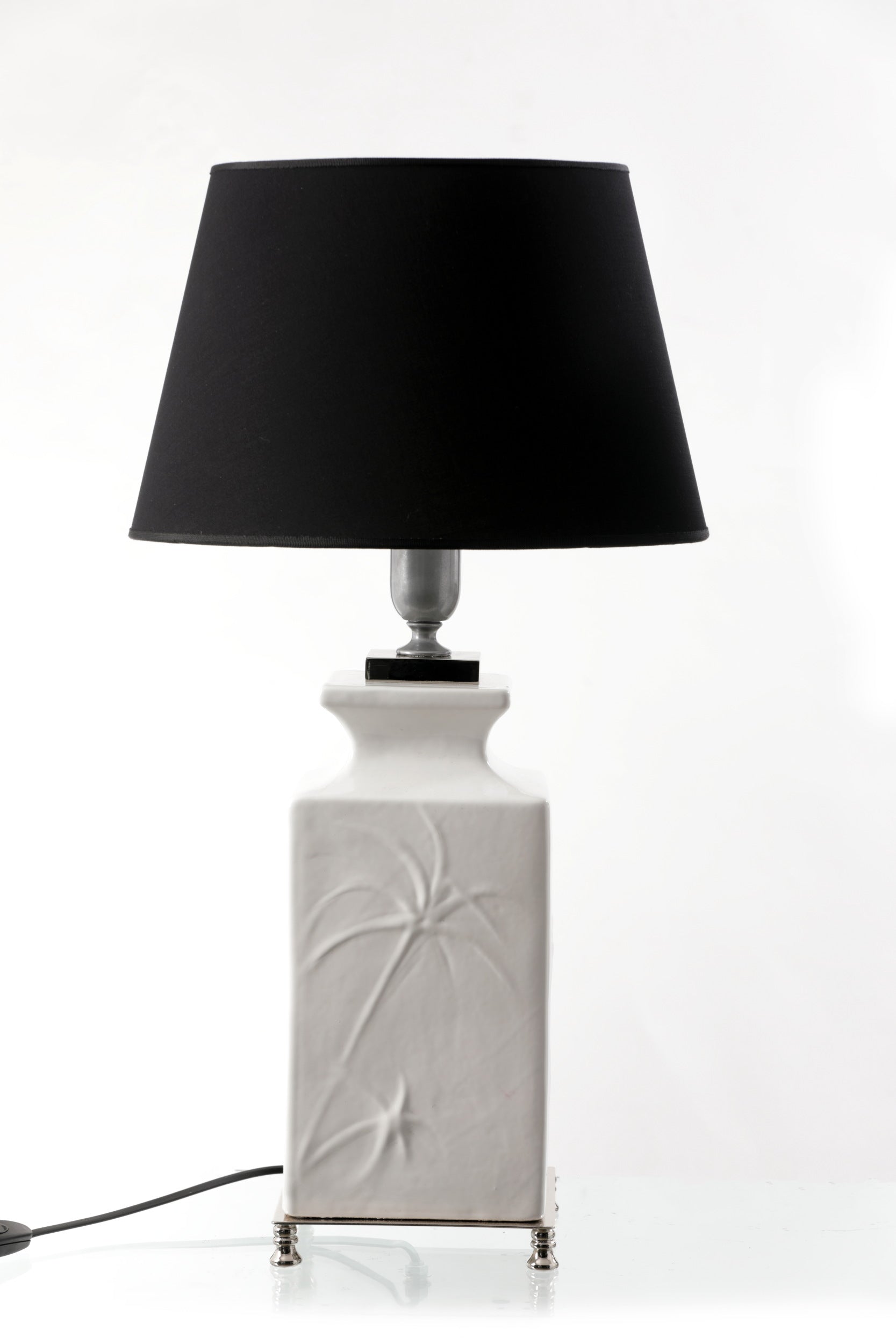 Pair of 70s palm tree table lamps