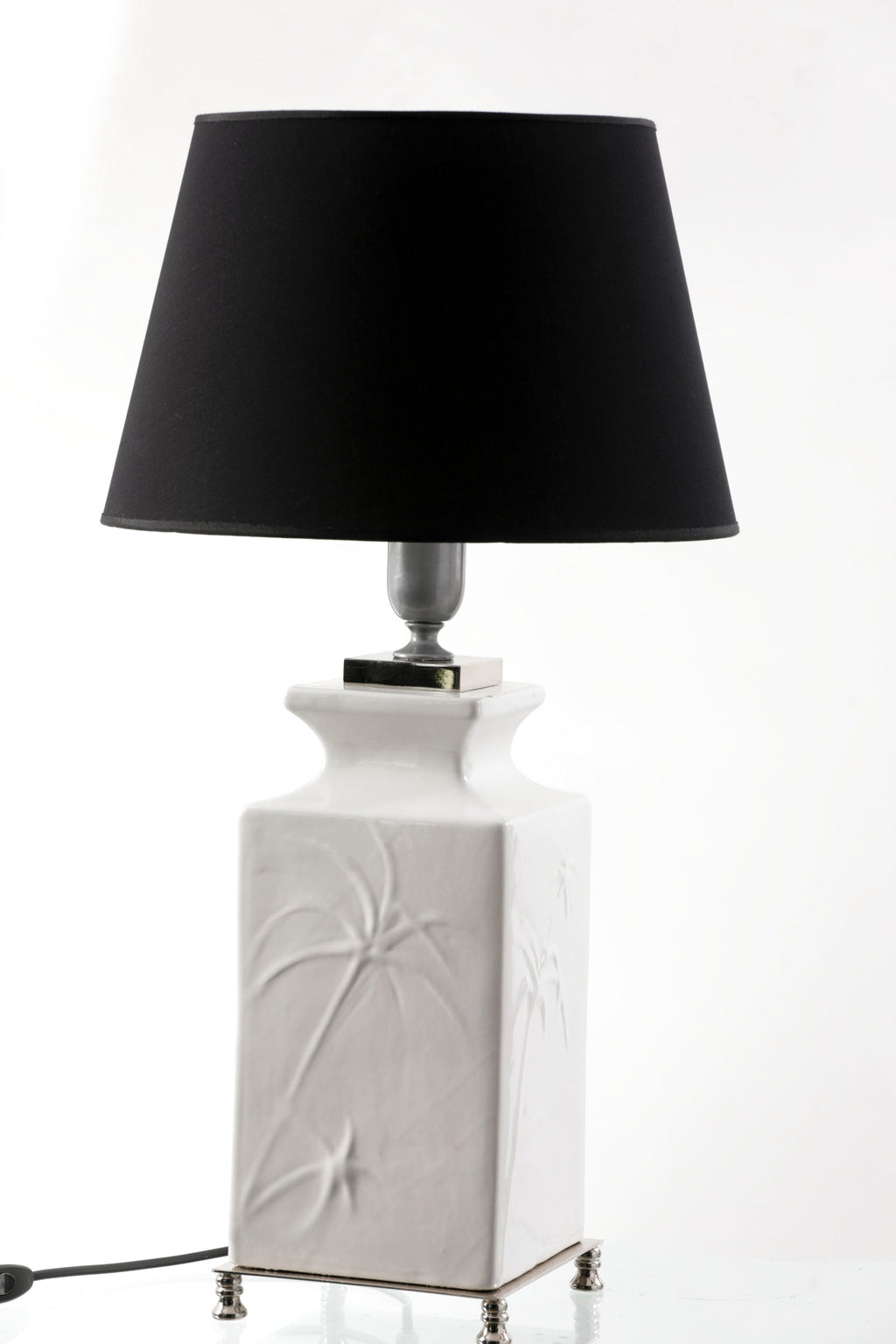 Pair of 70s palm tree table lamps