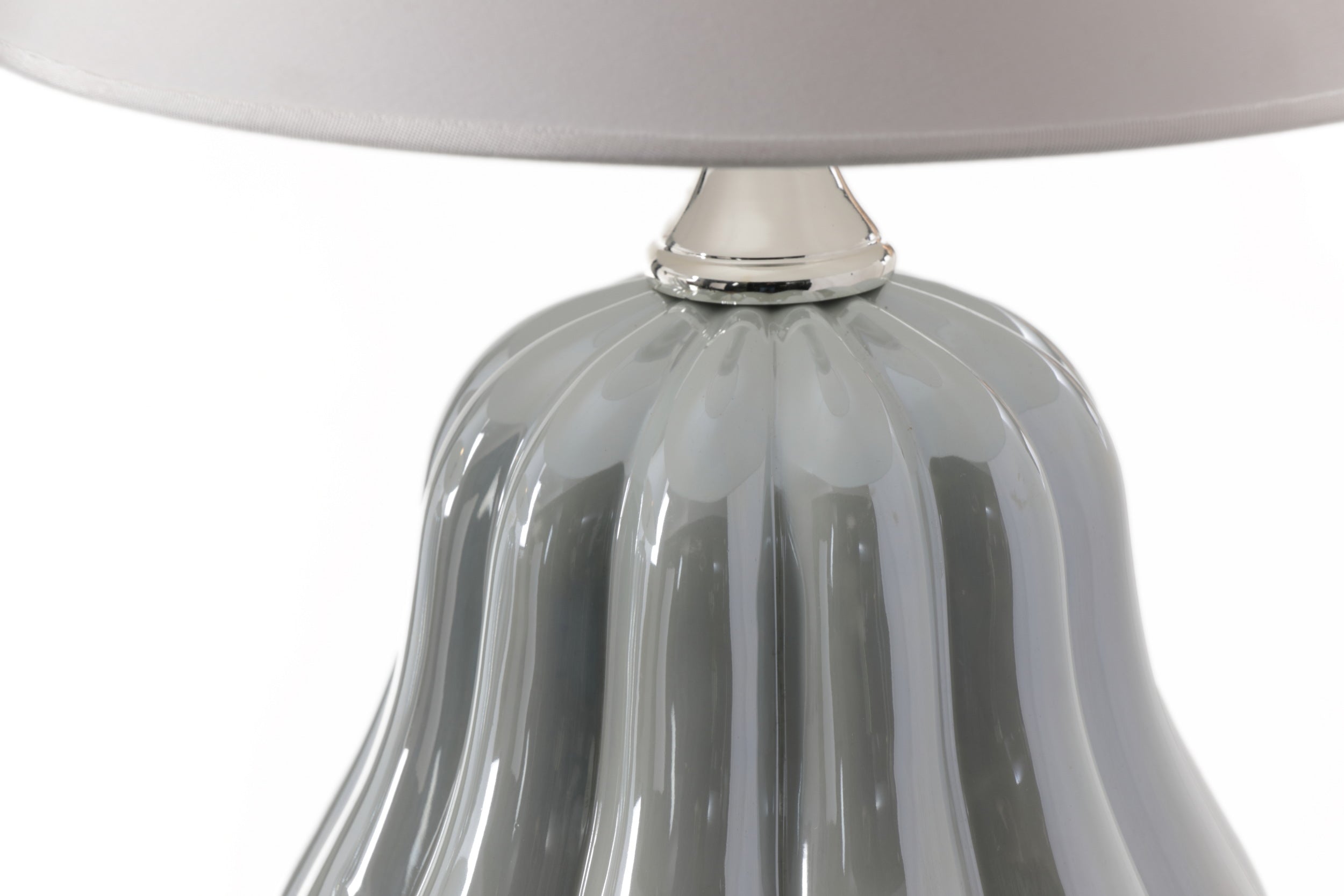 Coppia Lampade da tavolo anni 70 zucca