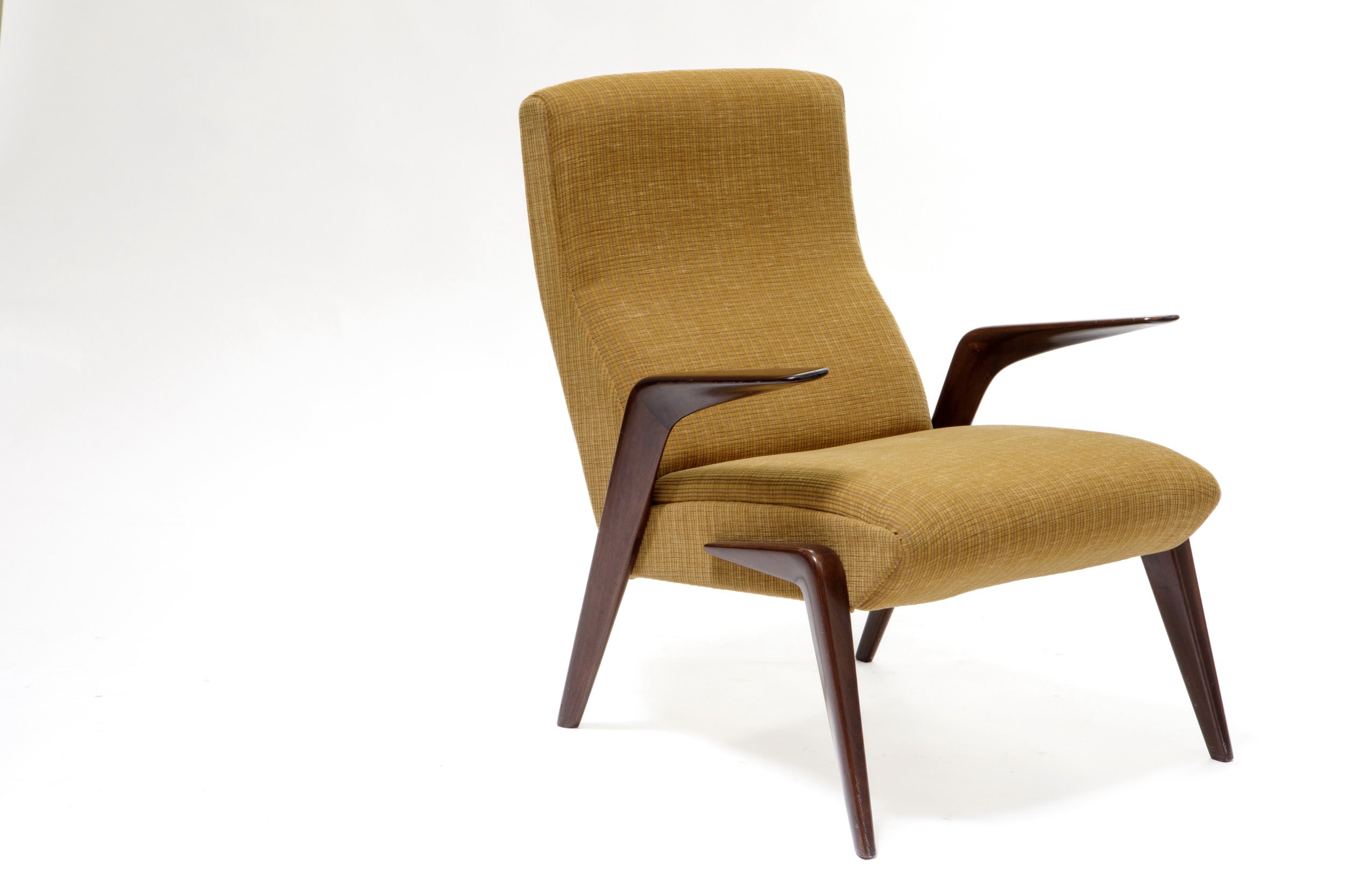 Pair of Osvaldo Borsani P71 armchairs from the 1950s