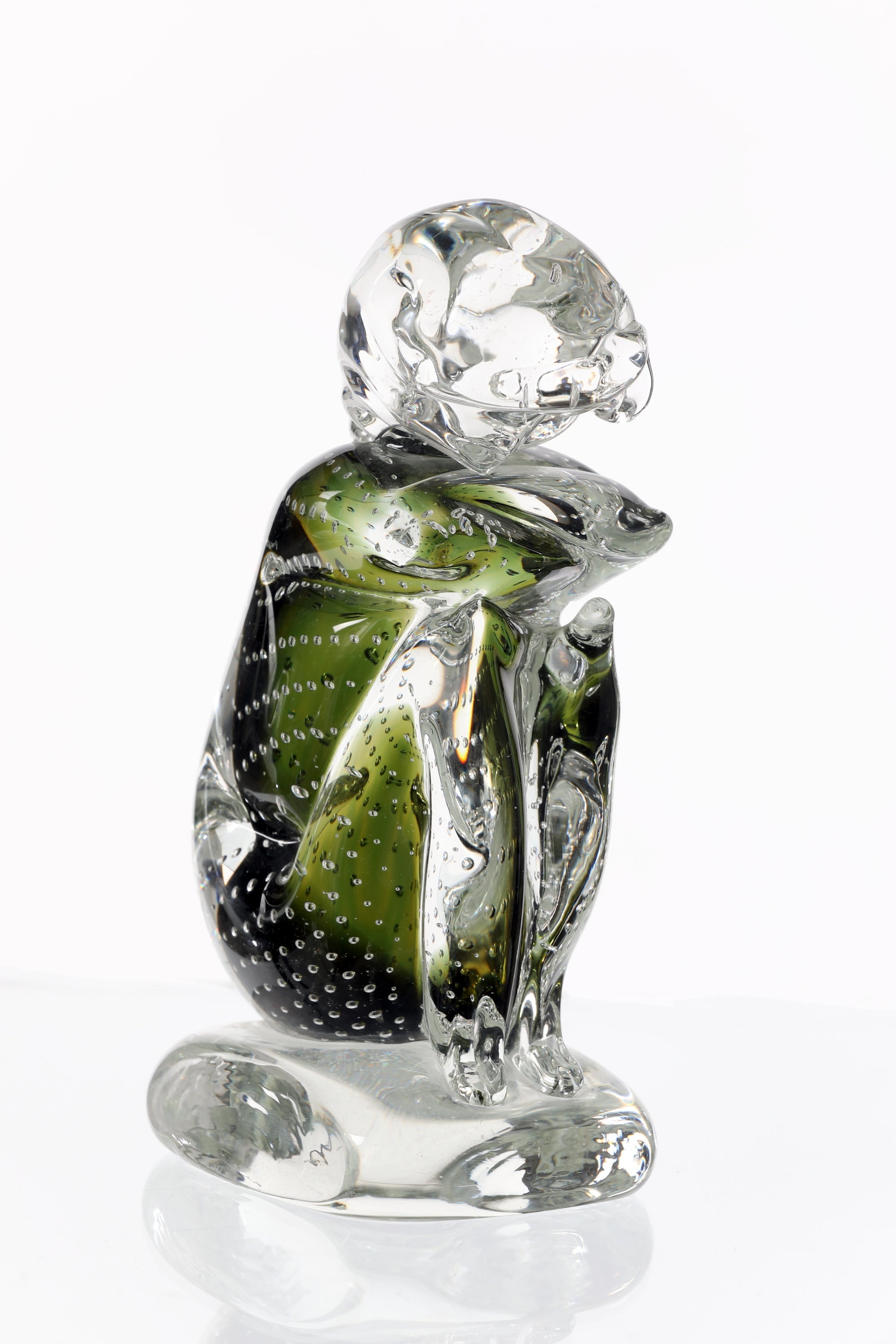 Coppia Sculture Archimede Seguso anni 80
