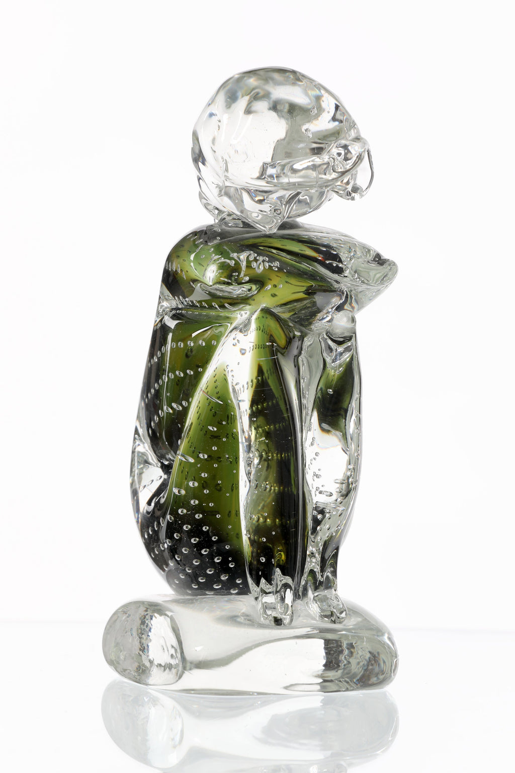 Coppia Sculture Archimede Seguso anni 80