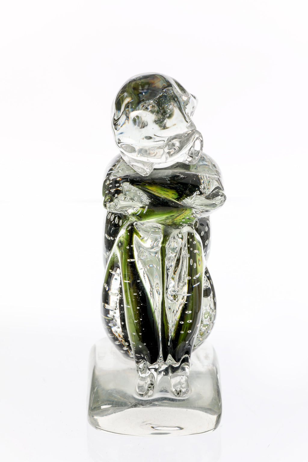 Coppia Sculture Archimede Seguso anni 80