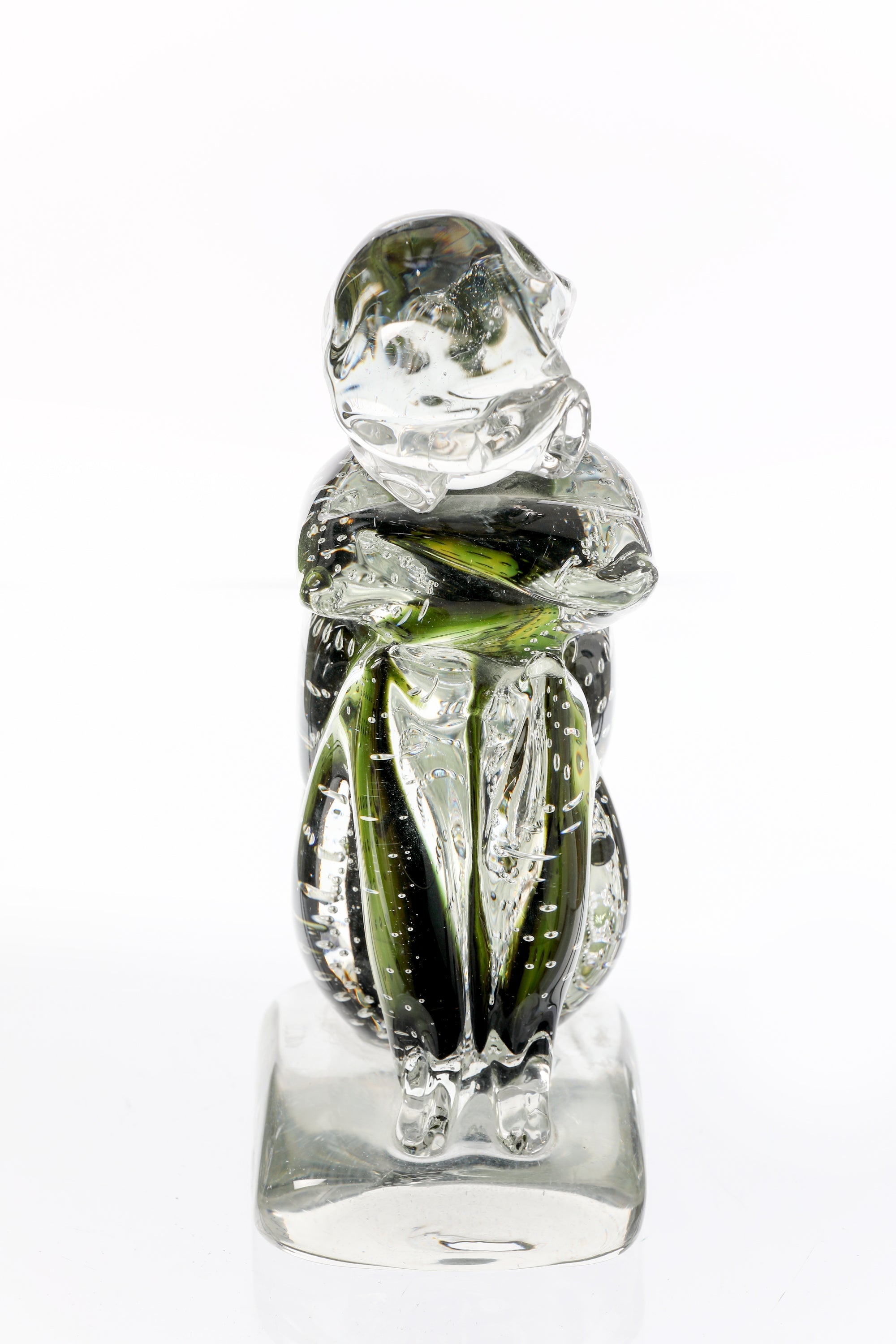 Pair of Archimede Seguso sculptures from the 80s