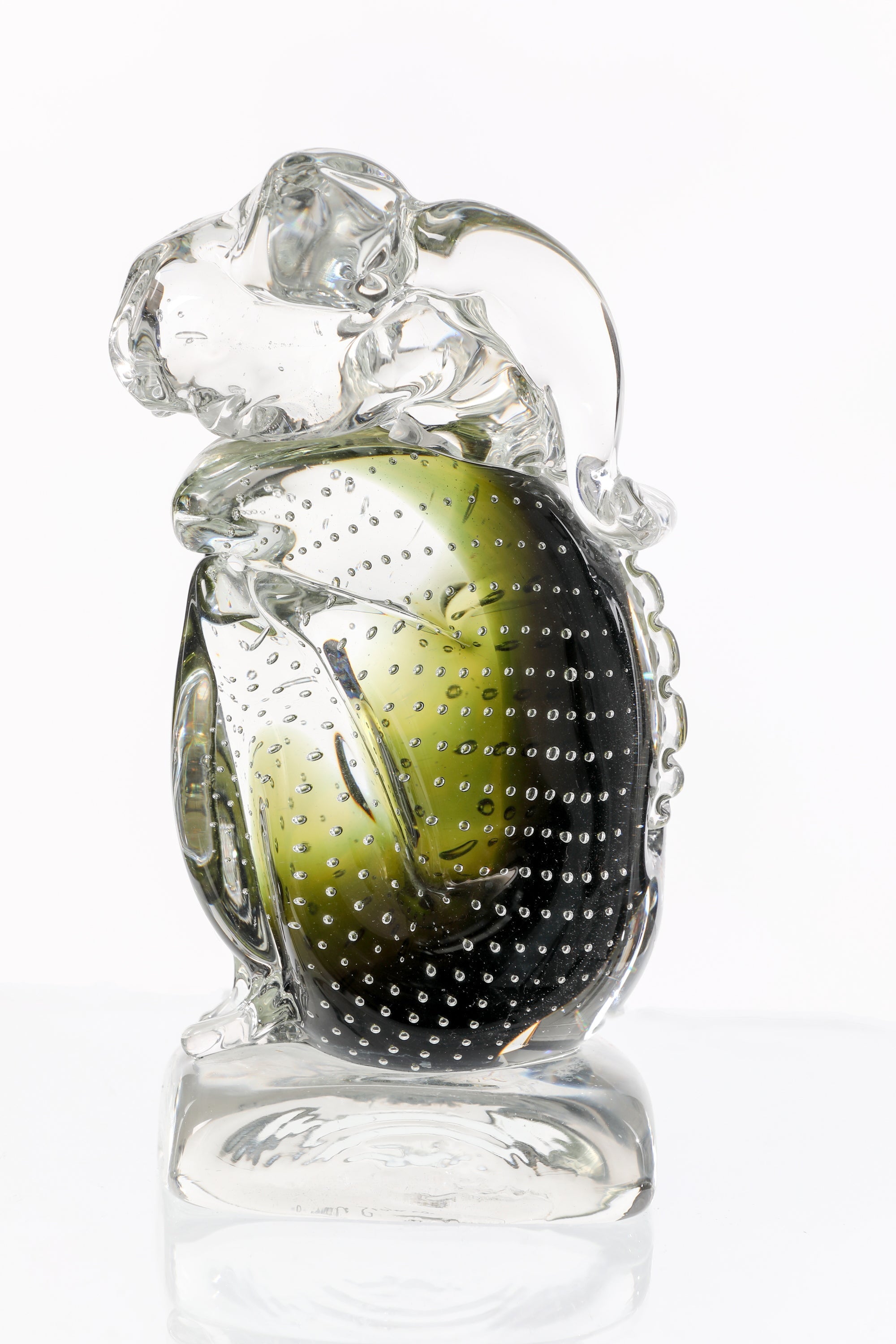 Coppia Sculture Archimede Seguso anni 80