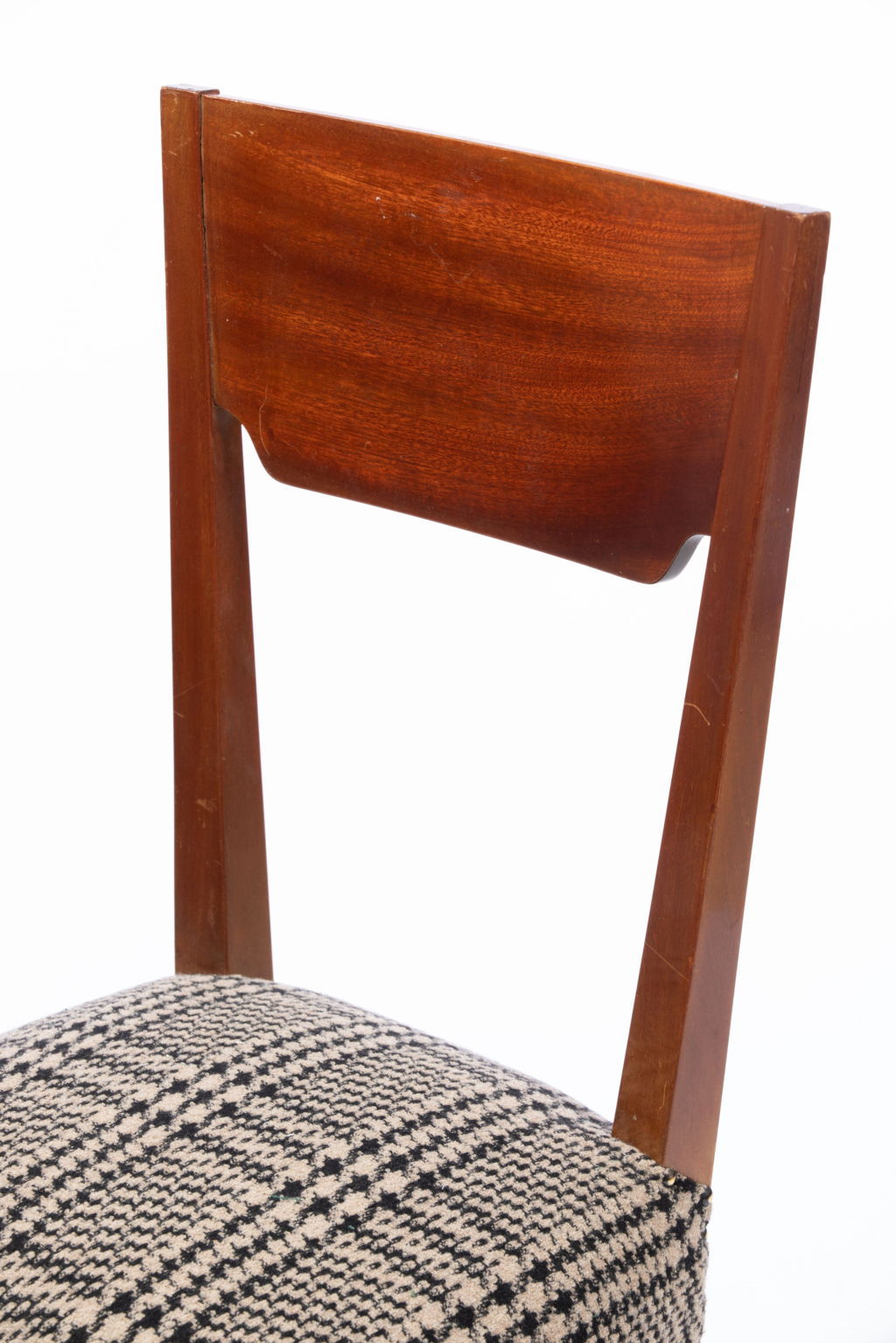Coppia sedie con sgabello anni 40