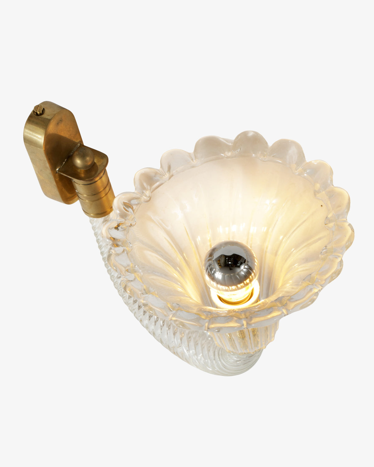 Coppia applique Vetro di Murano anni 60