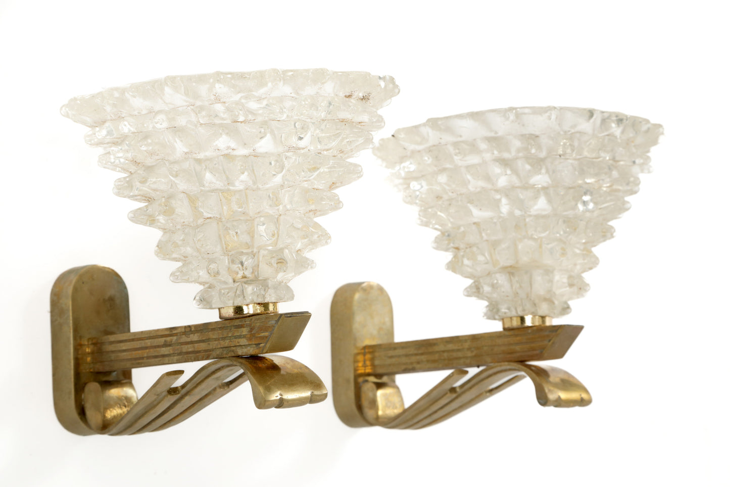 Pair of Barovier &amp; Toso sconces from the 1960s