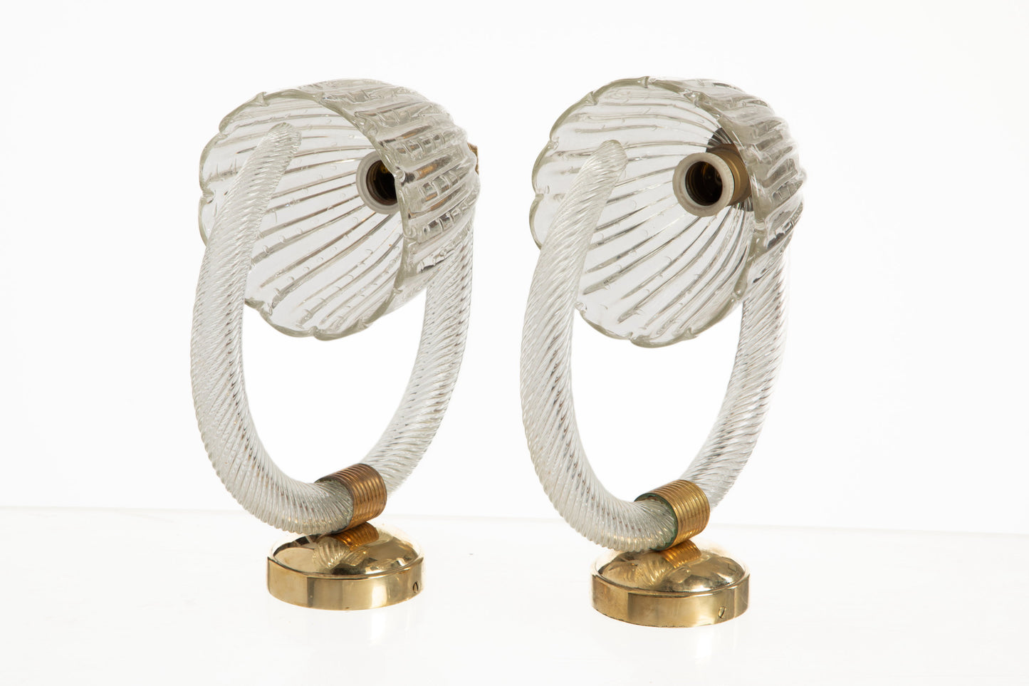 Pair of Barovier and Toso appliques from the 60s