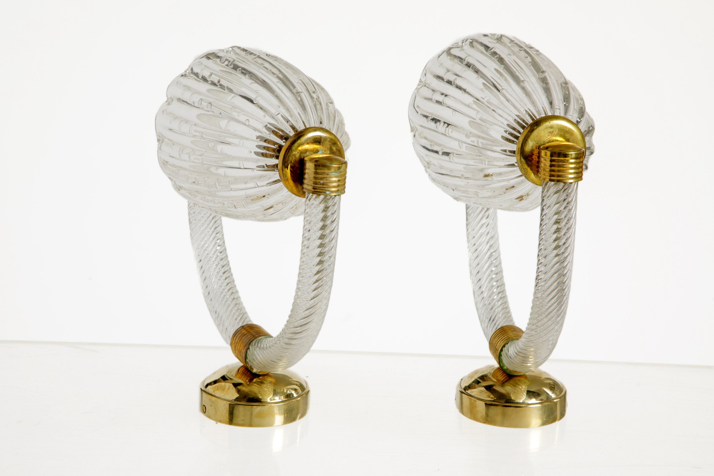 Coppia appliques Barovier e Toso anni 60