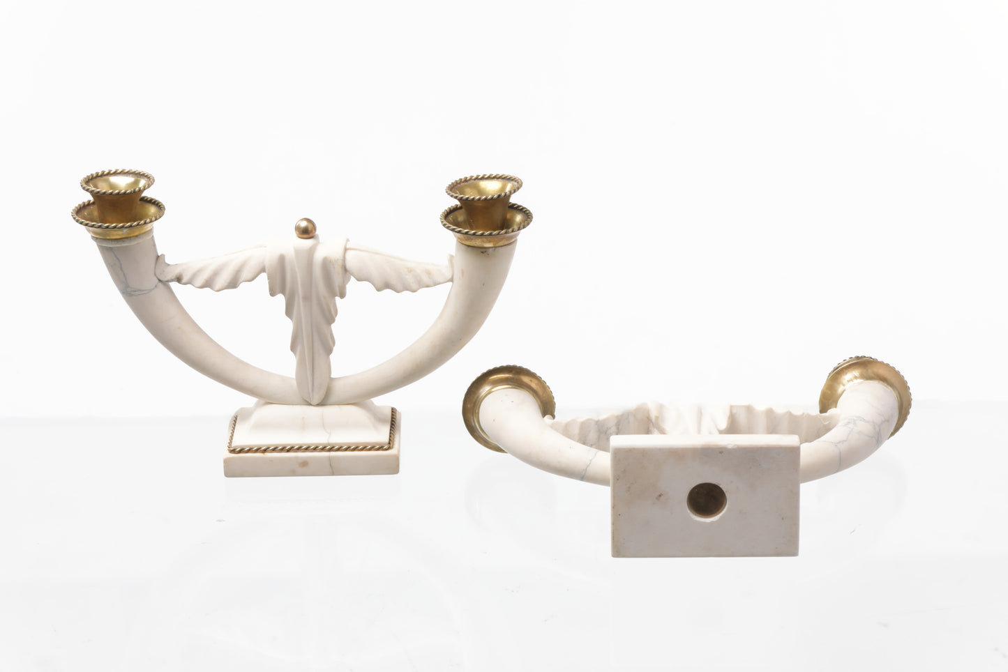 Coppia candelabri anni 40