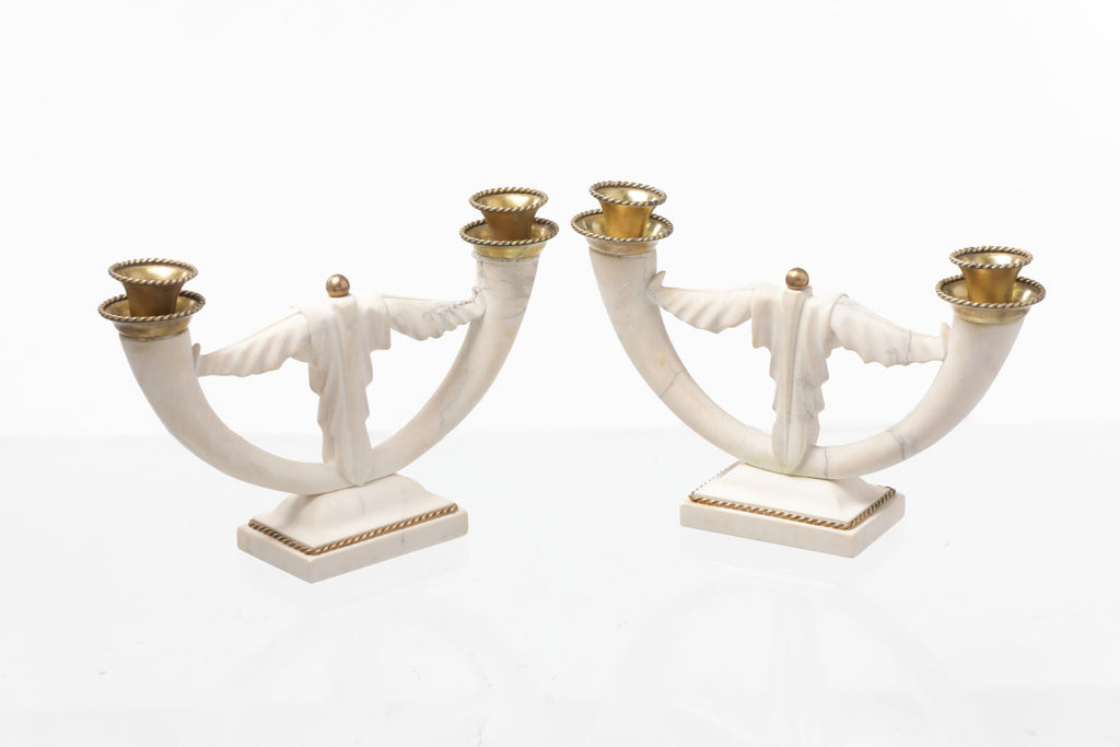 Coppia candelabri anni 40