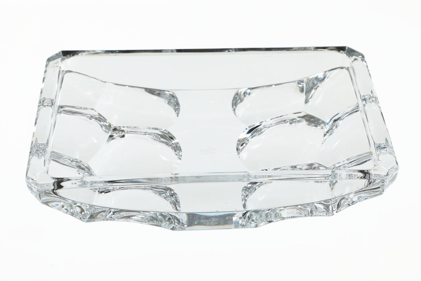 Pair of Sèvres crystal centrepieces