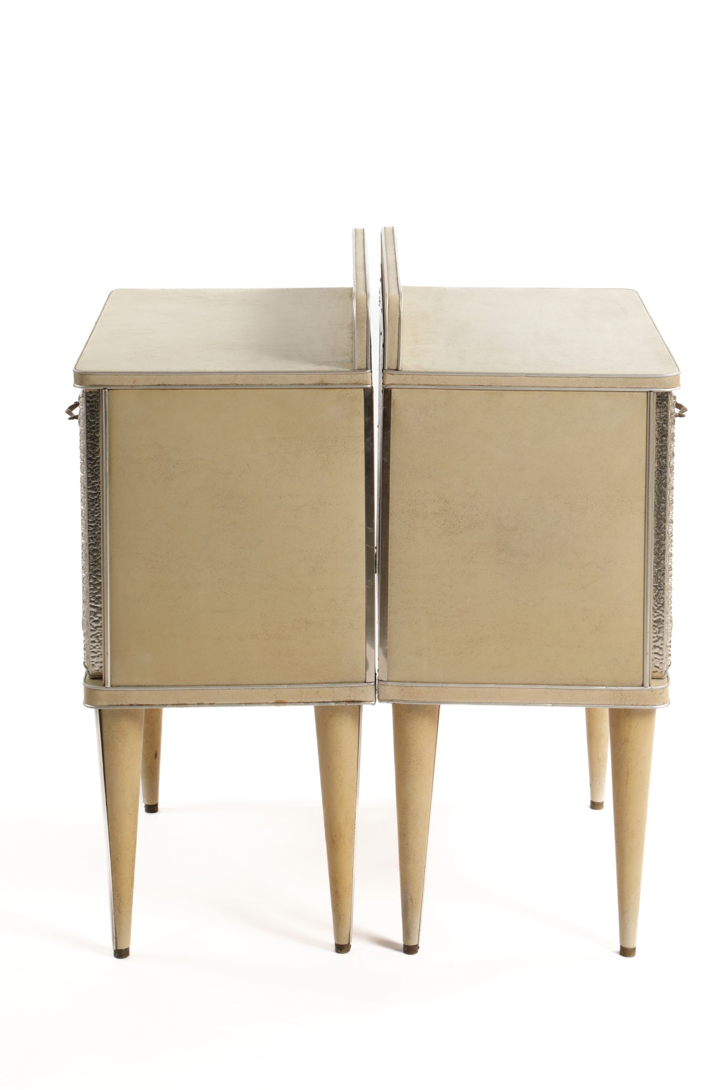 Pair of Umberto Mascagni bedside tables from the 1950s