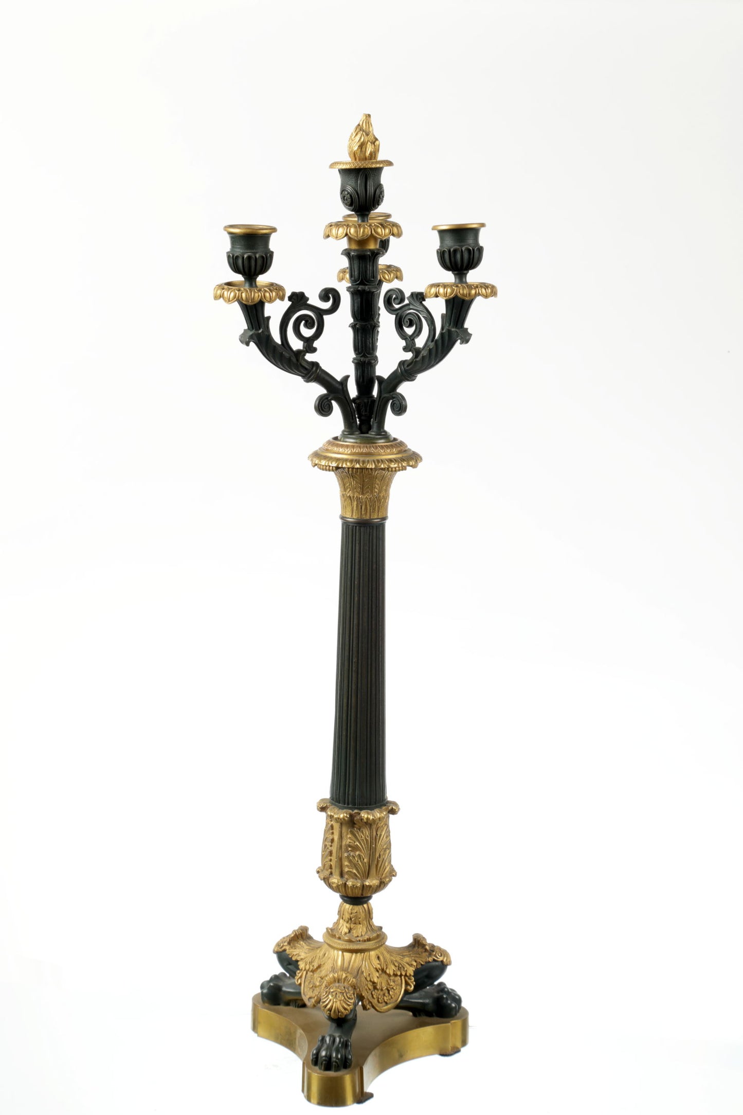 Coppia candelieri Impero Napoleone III