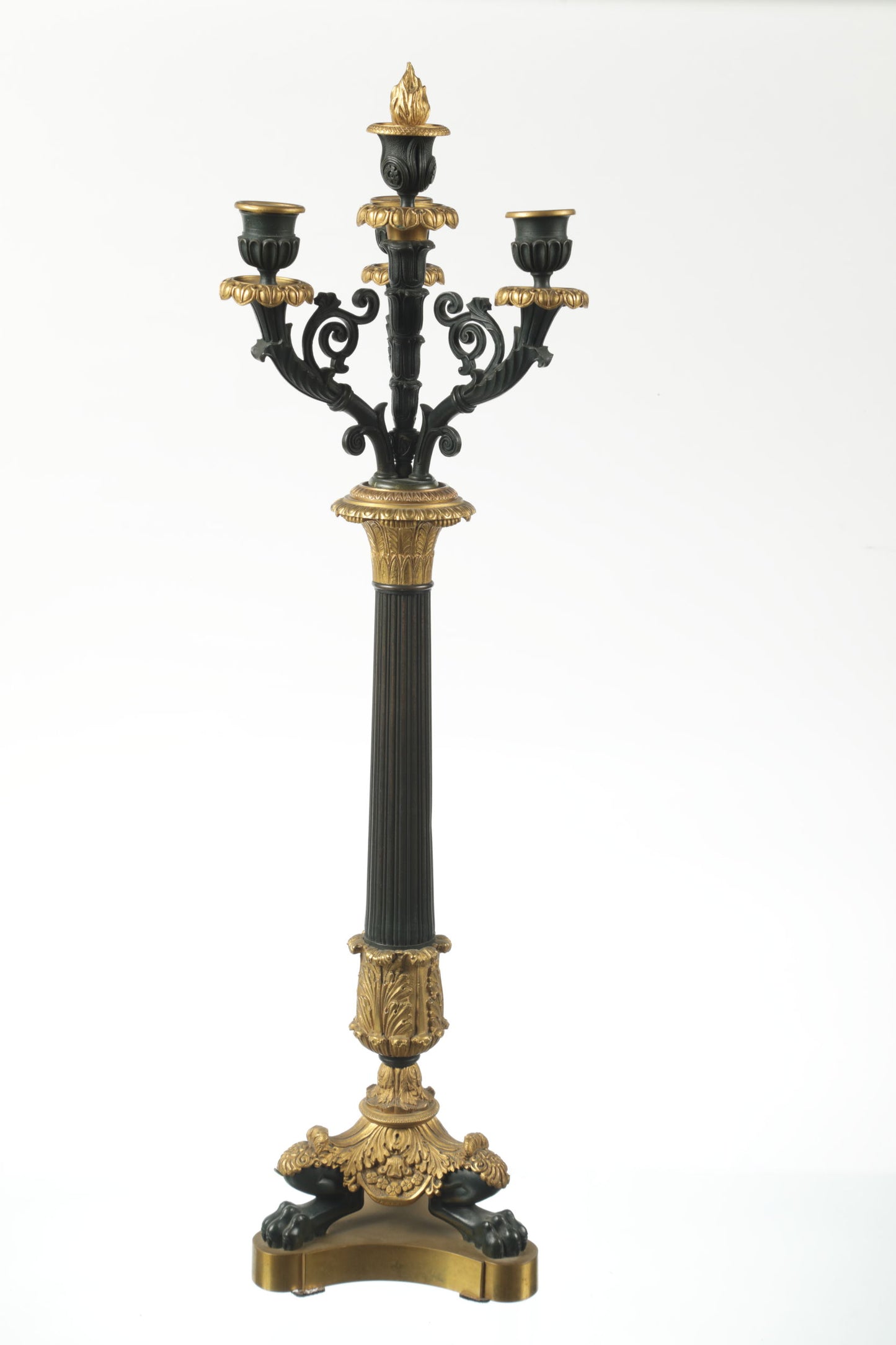 Coppia candelieri Impero Napoleone III