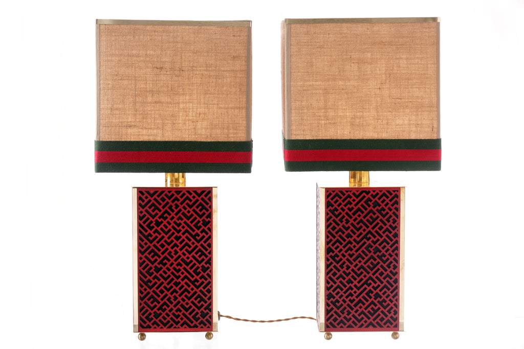 Coppia lampade anni 70