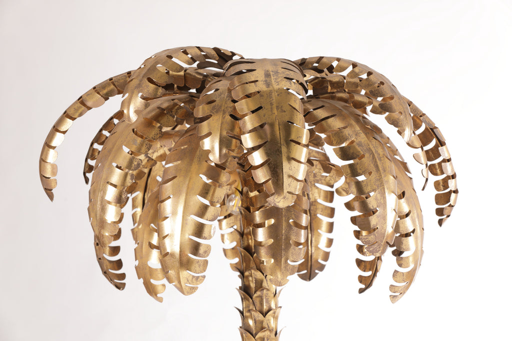 Pair of Maison Jensen palm lamps from the 70s