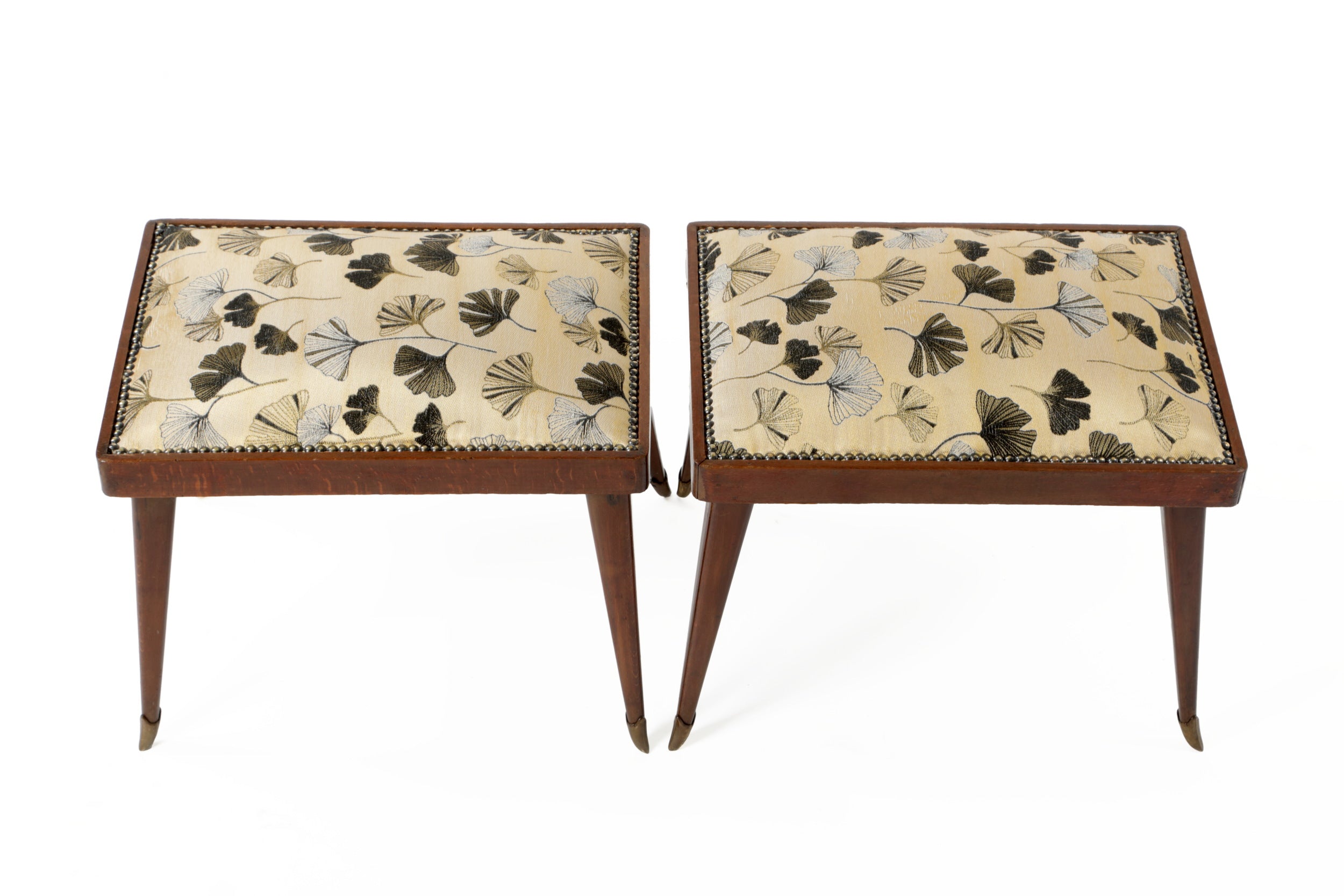 Pair of reinterpreted triplef benches from the 1950s