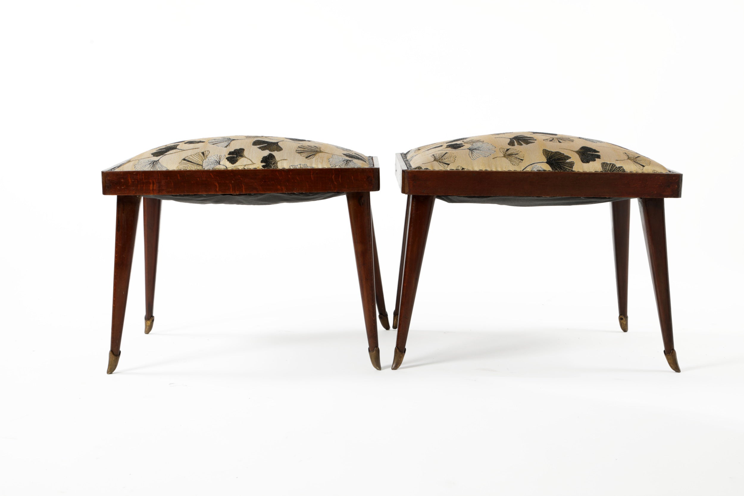 Pair of reinterpreted triplef benches from the 1950s