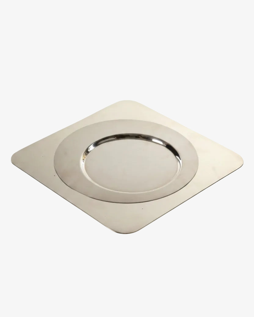 Pair of Gio Ponti x Cleto Munari plates 1970