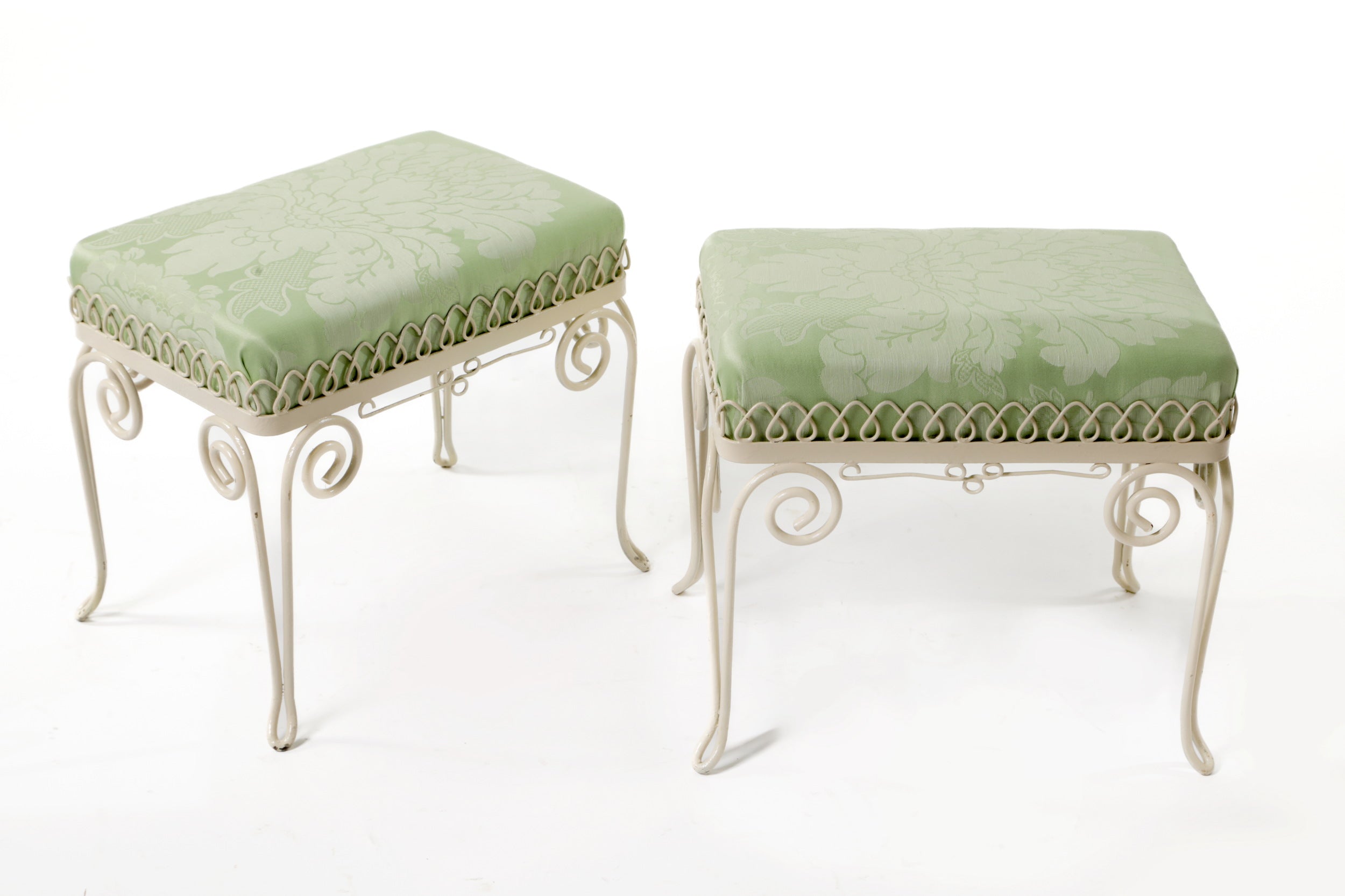 Pair of small 60s benches reinterpreted by triplef